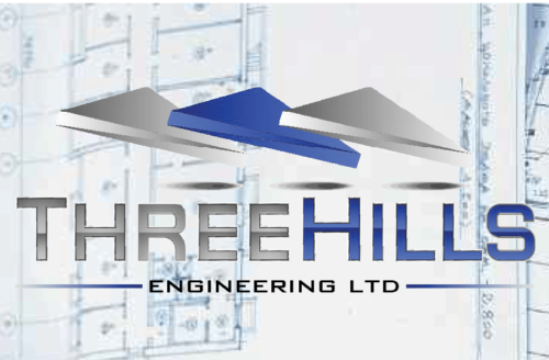 Three Hills logo ad 500x328