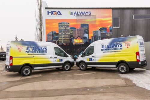 always plumbing vans and shop 1 500x333