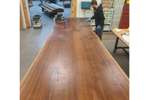 Walnut Live Edge Table 500x334