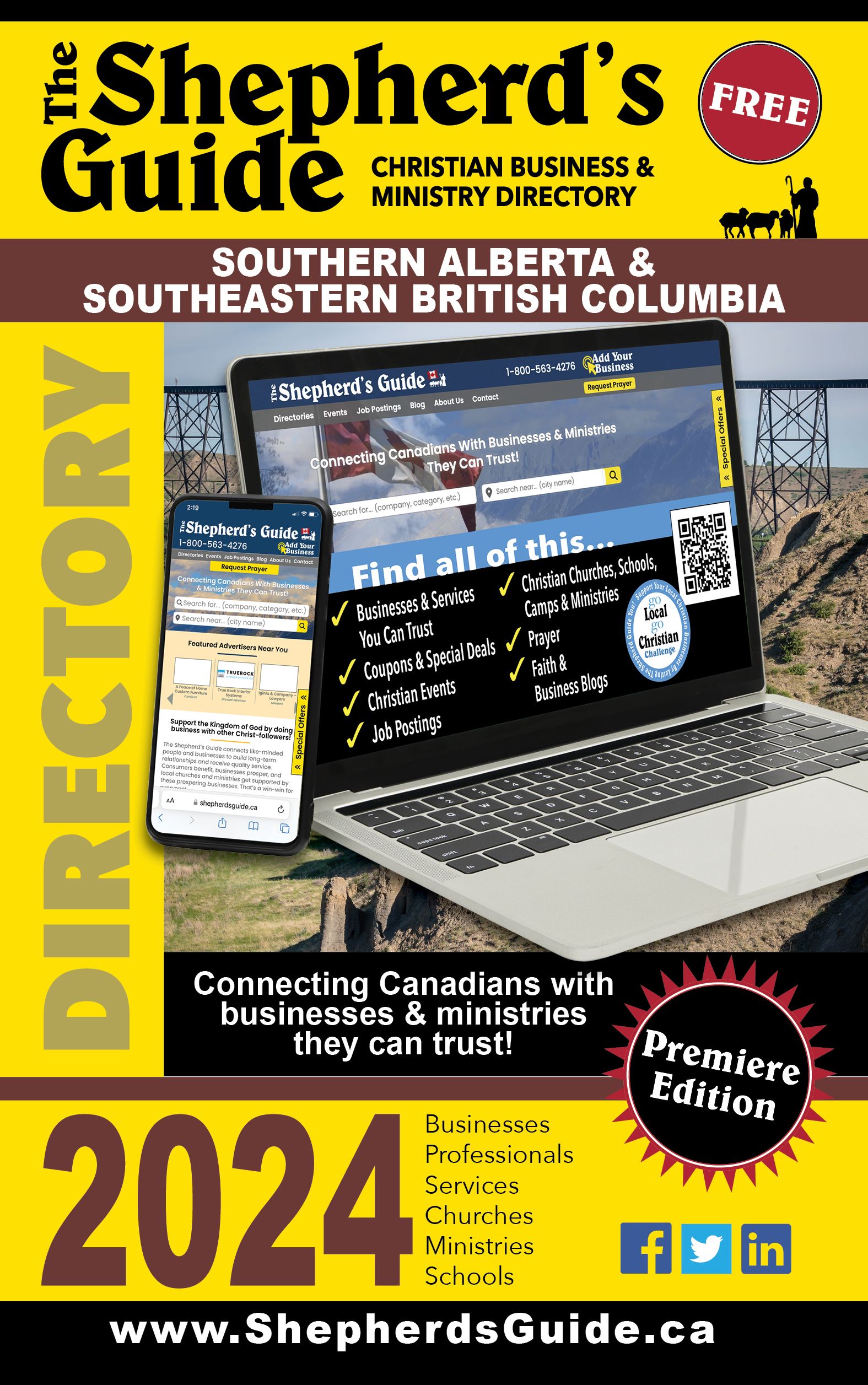 The latest


Southern Alberta & Southeastern BC


guide cover - click to see inside!