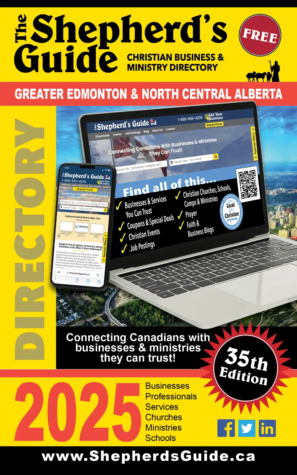 The latest


Greater Edmonton & North Central Alberta


guide cover - click to see inside!